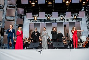 Koncert upamiętniający 30.rocznicę wizyty Jana Pawła II w Gdyni. //fot. Dawid Linkowski
