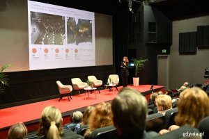 Wykład w trakcie drugiego dnia Gdyńskiej Konferencji Urbanistycznej 