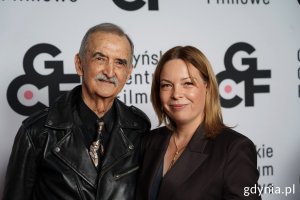 Na zdjęciu wiceprezydentka Oktawia Gorzeńska i reżyser Marek Kotersk