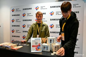 Stoisko Samsunga na Gdynia Explory Weeku 