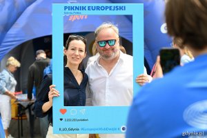 Piknik Europejski na Placu Wolnej Ukrainy w Gdyni (fot. Michał Puszczewicz)