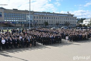 Studenci podczas inauguracji (fot. Magdalena Starnawska)