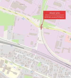 ul. Hutnicza &ndash; zamknięcie przejazdu kolejowo-drogowego