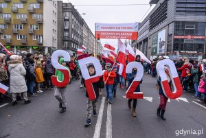 Gdynia uczciła stulecie polskiej niepodległości // fot. Przemysław Świderski