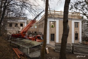 Remont Hotelu Kaszubskiego. Fot. Przemysław Kozłowski