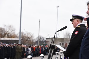 Zmiana na stanowisku Komendanta Portu Wojennego w Gdyni, fot. Lechosław Dzierżak