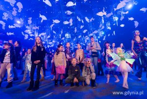 Uczestnicy balu dla dzieci