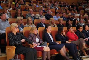 Uczestnicy otwartego posiedzenia Pomorskiej Rady Oświatowej (fot. Magdalena Starnawska)