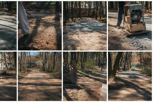 W tym miejscu powstanie strefa rekreacyjna (fot. Marcin Mielewski, Zarząd Dróg Miejskich)