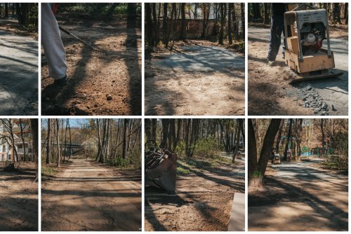 W tym miejscu powstanie strefa rekreacyjna (fot. Marcin Mielewski, Zarząd Dróg Miejskich)