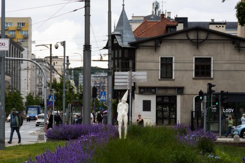 Najnowasza praca Tewu – „Kobieta ze Skweru Kościuszki” (fot. Natalia Kawalerowicz)