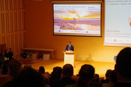 W Gdyni odbywa się dwudniowa konferencji Baltic Active Mobility 2026: Shaping Future Cities (fot. Dorota Patzer)