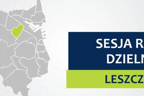 Mapa Gdyni z zaznaczoną na zielno dzielnicą Leszczynki.