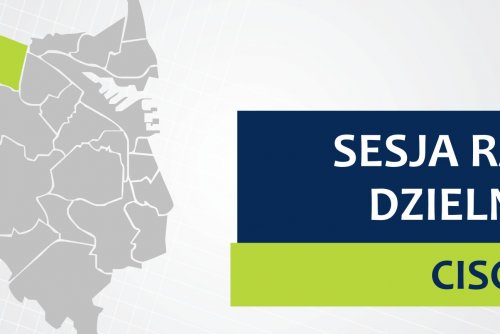 Mapa Gdyni z zaznaczoną na zielono dzielnicą Cisowa.