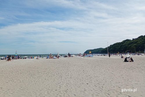 Ostatni dzień weekendu, ale i koniec wakacji. W tę niedzielę koniecznie wybierzcie się na którąś z gdyńskich plaż (fot. Waldemar Ulanowski)