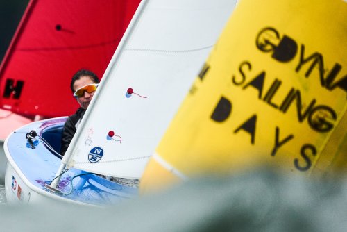 Regaty Gdynia Sailing Days 2025, łódka na wodach Zatoki Gdańskiej (fot. Robert Hajduk)