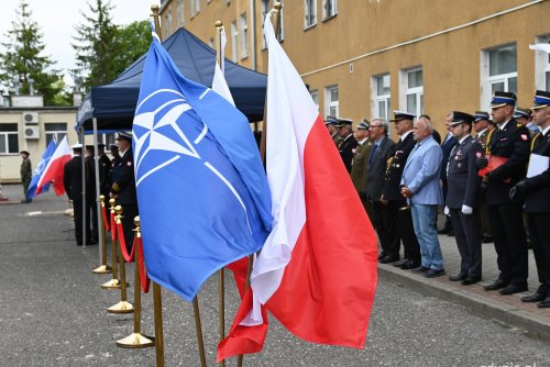 18 czerwca na terenie jednostki zorganizowano uroczysty apel (fot. Karolina Szypelt)