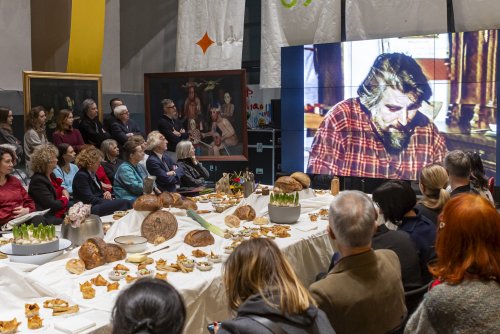 Uroczysty benefis zoraganizowany przez Akademię Sztuk Pięknych w Gdańsku (fot. Piotr Wittman // gdansk.pl)