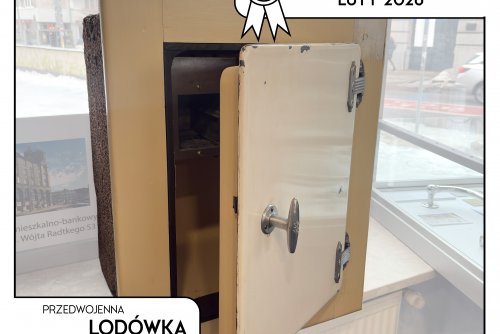 Przedwojenna lodówka z budynku mieszkalnego FE BGK (Bankowiec)