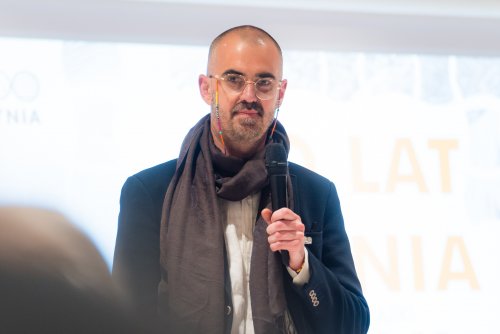 Spotkanie autorskie z Kacprem Kowalskim odbyło się w Gdynia Waterfront (Fot. Paweł Budziński)