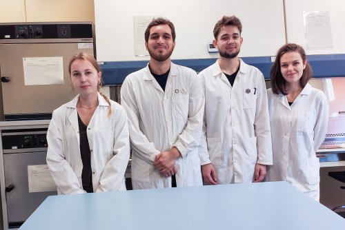 Studenci biorący udział w programie Innova Bio Pomorze (fot. AstroFarms)