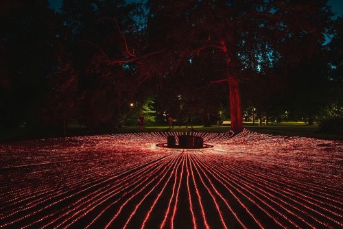 W parku pojawią się m.in. instalacje świetlne (fot. materiały organizatora)
