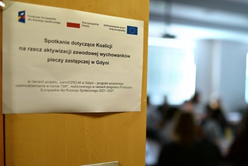 Spotkanie odbyło się w siedzibie Powiatowego Urzędu Pracy w Gdyni (fot. MOPS w Gdyni) 