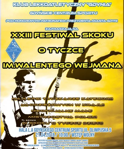 XXIII Festiwal Skoku o Tyczce im. Walentego Wejmana