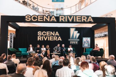 Spotkanie w Centrum Riviera z twórcami filmu „Vinci 2” (fot. FPFF)
