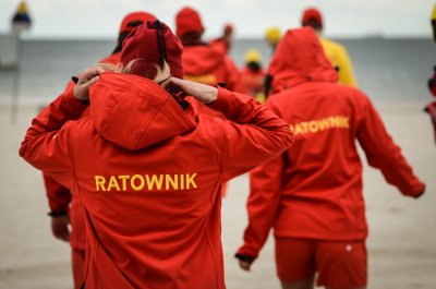 Na gdyńskich plażach czuwają ratownicy (fot. Gdyńskie Centrum Sportu)