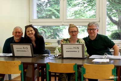 Komisja rekrutacyjna w IX LO w minionym roku szkolnym (fot. Katarzyna Balcerzak/archiwum)