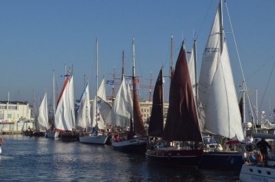 Jachty zacumują przy falachronie Wschodnim gdyńskiej mariny. Tak wyglądało to w ubiegłym roku // fot. E. Banaszek