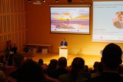 W Gdyni odbywa się dwudniowa konferencji Baltic Active Mobility 2026: Shaping Future Cities (fot. Dorota Patzer)