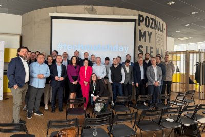 Uczestnicy spotkania w Pomorskim Parku Naukowo-Technologicznym Gdynia (fot. PPNT Gdynia)