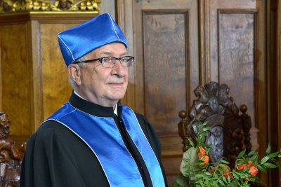prof. Edmund Wittbrodt otrzymał tytuł doktora honoris causa Uniwersytetu Gdańskiego // fot. Krzysztof Krzempek/Politechnika Gdańska