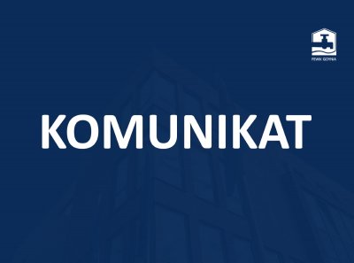 Komunikat PEWiK Gdynia.