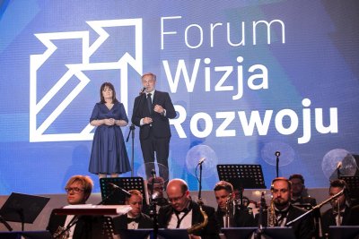 Nagrody gospodarcze wręczono podczas wieczornej Gali Forum Wizja Rozwoju w Gdynia Arenie, fot. Karol Stańczak