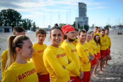 Gdyńscy ratownicy gotowi na nowy sezon letni // fot. Dawid Linkowski