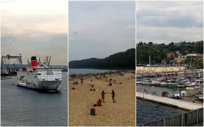 Nowa internetowa kamera daje podgląd na kanał portowy i główne wejście do portu, inne - na miejską plażę czy marinę jachtową, fot. WebCamera.pl