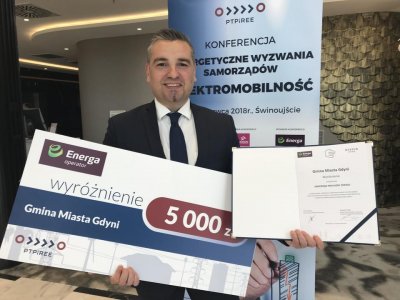 Gdynia doceniona w konkursie „Samorząd przyjazny energii