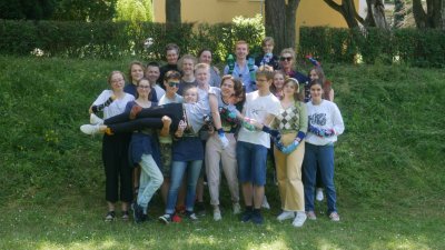 Projekt 3LAB z Gdyńskiej Trójki znalazł się w finale GESS EDUCATION AWARDS 2021. Na zdjęciu część ekipy Pracowni 3LAB // fot. materiały III LO w Gdyni