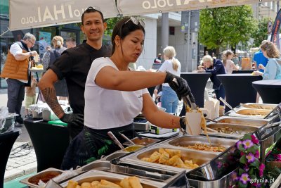 Stoisko Lolo Thai Jolo na Kulinarnej Świętojańskiej (fot. Magdalena Czernek)