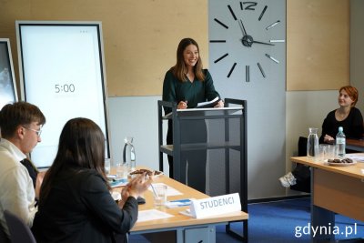  Debata oksfordzka na Uniwersytecie WSB Merito (fot. Magda Śliżewska)