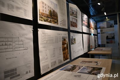Projekty studentów anglojęzycznej grupy projektowania architektonicznego na Wydziale Architektury Politechniki Gdańskiej (fot. Zofia Marczak)