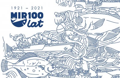 Grafika na 100-lecie MIR, źródło: Morski Instytut Rybacki