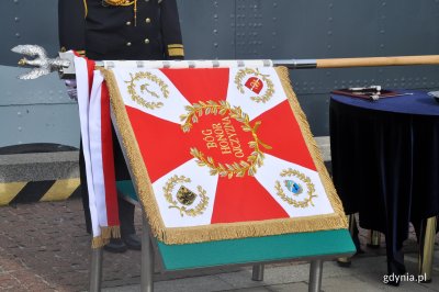 Wręczenie sztandaru RCI // fot. Justyna Bronk