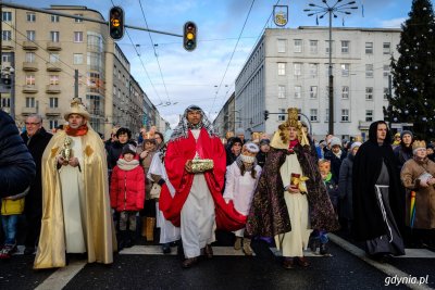Orszak Trzech Króli w Gdyni, fot. Dawid Linkowski