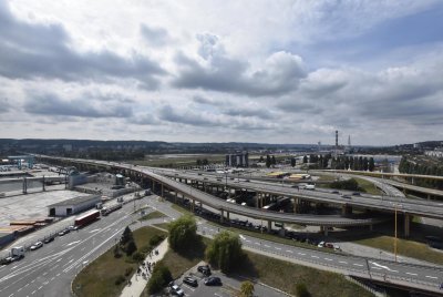 Estakada Kwiatkowskiego w Gdyni // fot. Lechosław Dzierżak