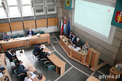 LII sesja Rady Miasta Gdyni // fot. Magdalena Śliżewska