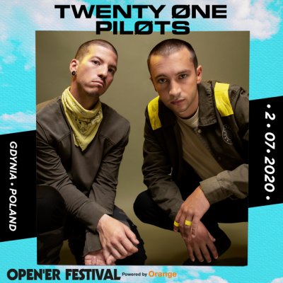 Amerykańska formacja Twenty One Pilots będzie jednym z dwóch headlinerów festiwalowego czwartku na Open'er Festival